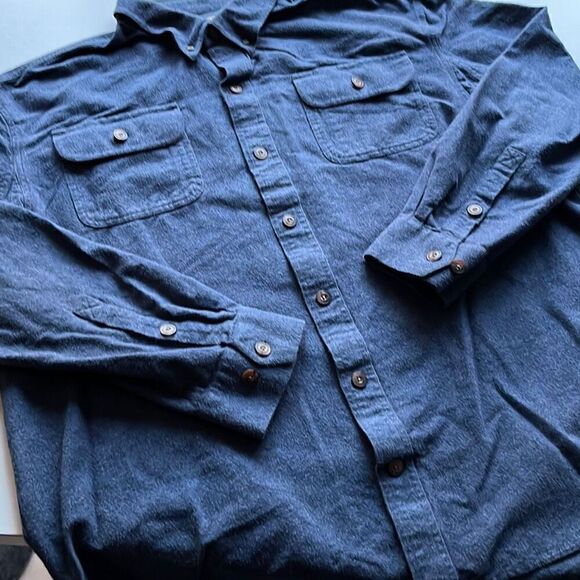 Duluth Trading Co. Button Down Cotton Flannel Sz. XL - Picture 1 of 7